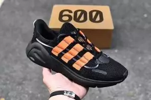 adidas original yeezy boost 600  fashion sneakers black orange